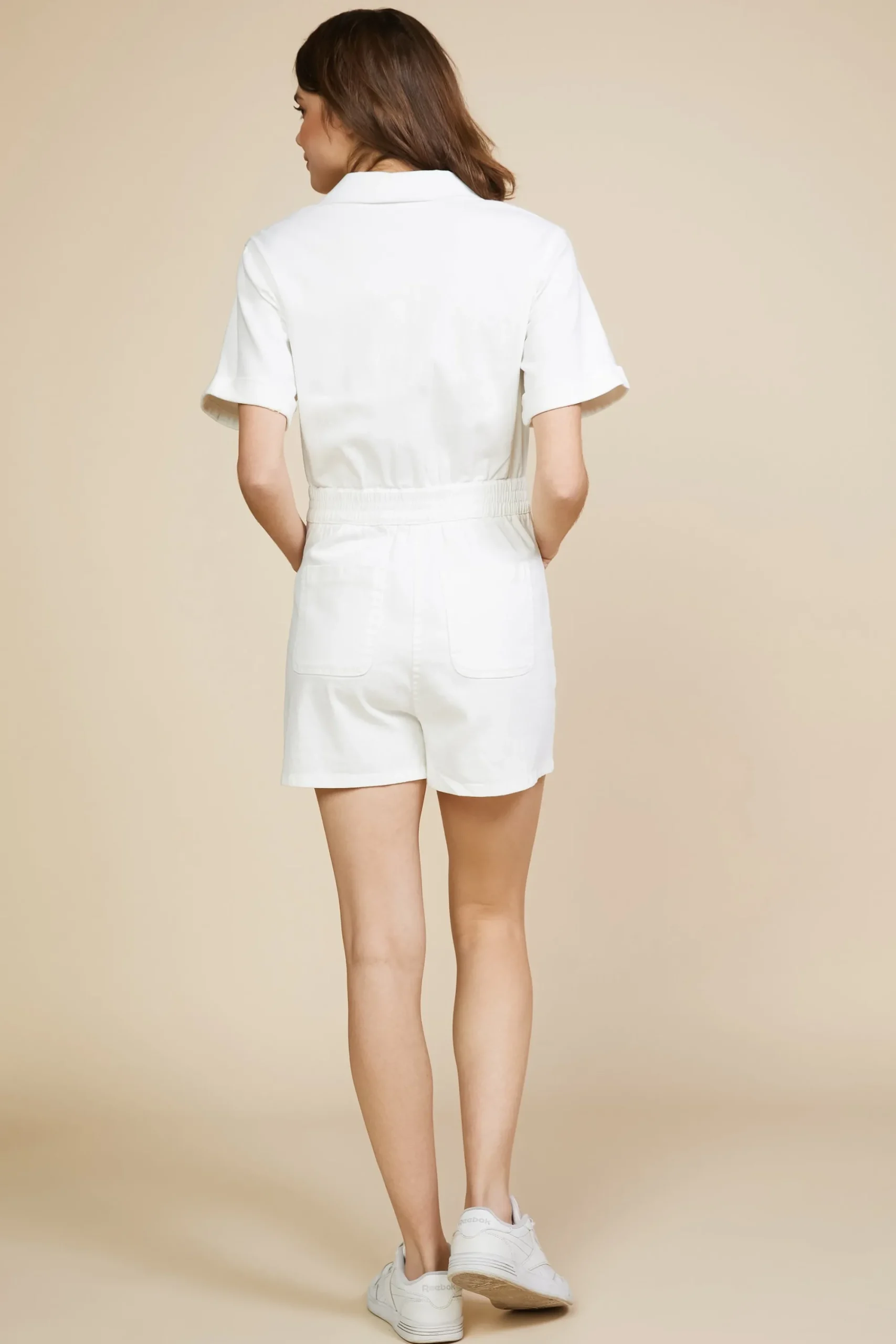 SKIES ARE BLUE Bailee Utility Romper* Jumpsuits