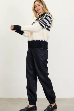 SKIES ARE BLUE Clarke Fair Isle Sweater* Sweaters