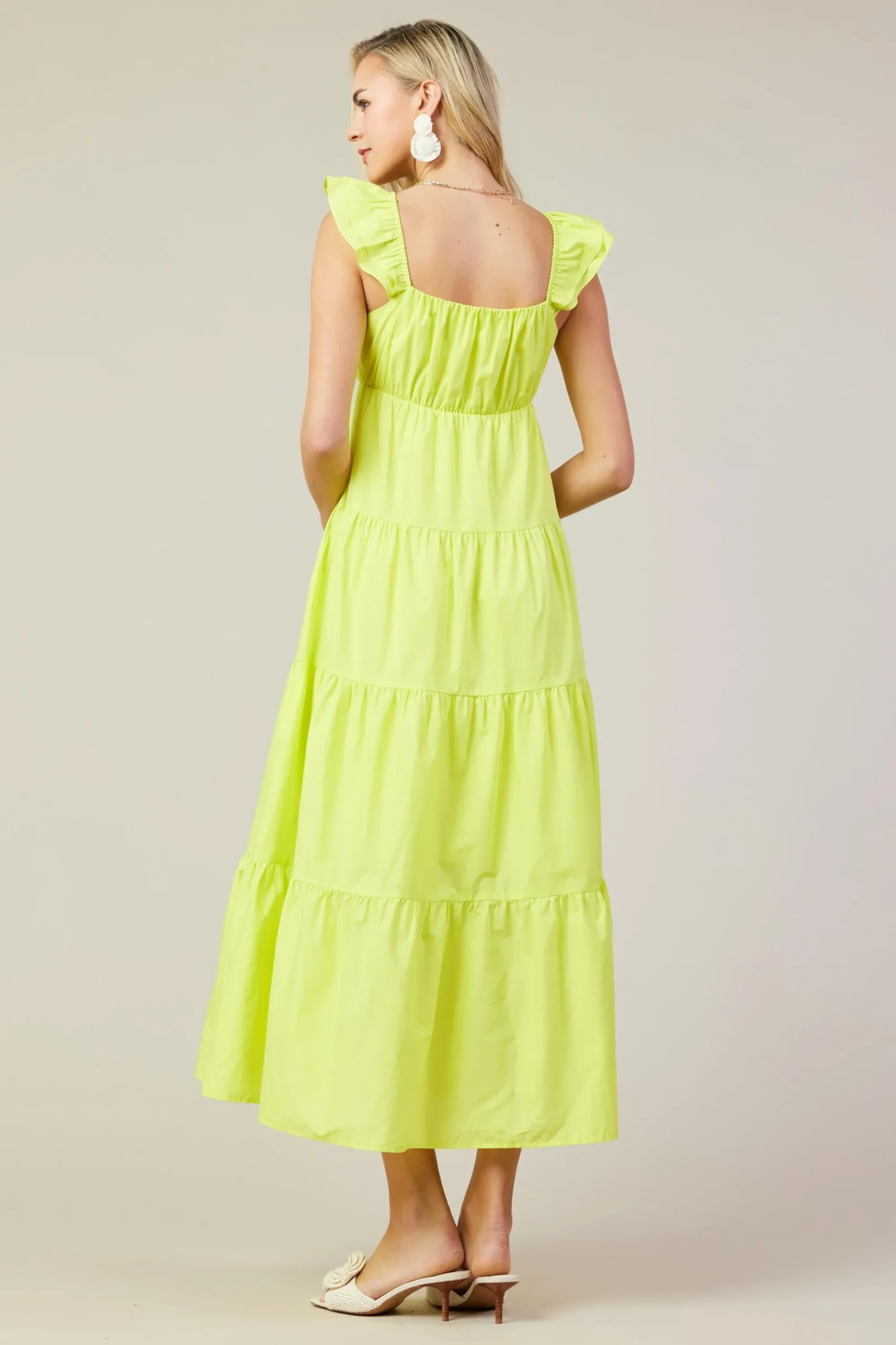 SKIES ARE BLUE Diana Poplin Maxi Dress* Maxi Dresses