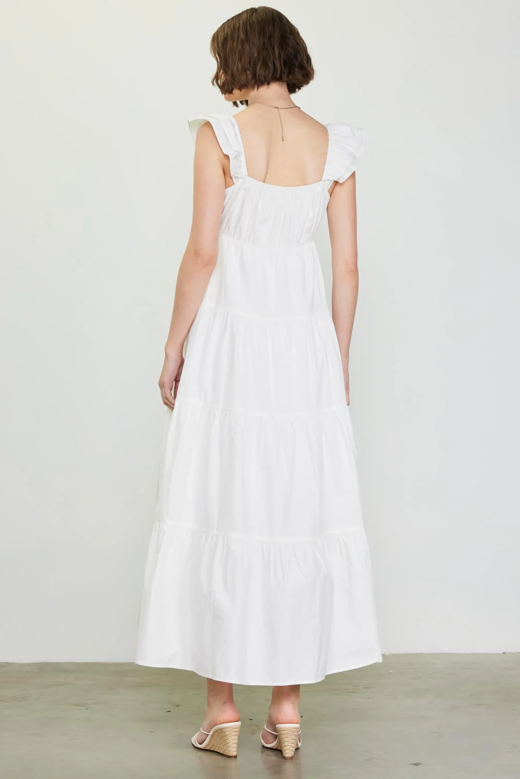 SKIES ARE BLUE Diana Poplin Maxi Dress* Maxi Dresses