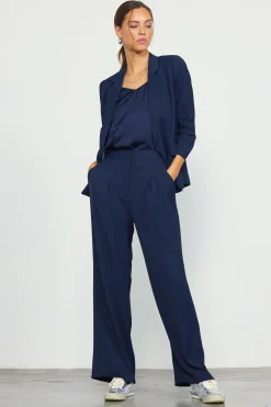 SKIES ARE BLUE Recycled Shirred Sleeve Blazer* Blazers
