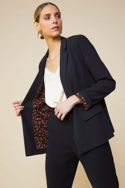 SKIES ARE BLUE Recycled Structured Blazer* Blazers