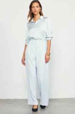 SKIES ARE BLUE Recycled Wide Leg Pants* Pants