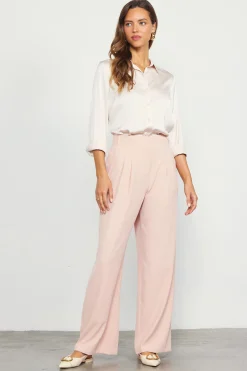 SKIES ARE BLUE Recycled Wide Leg Pants* Pants