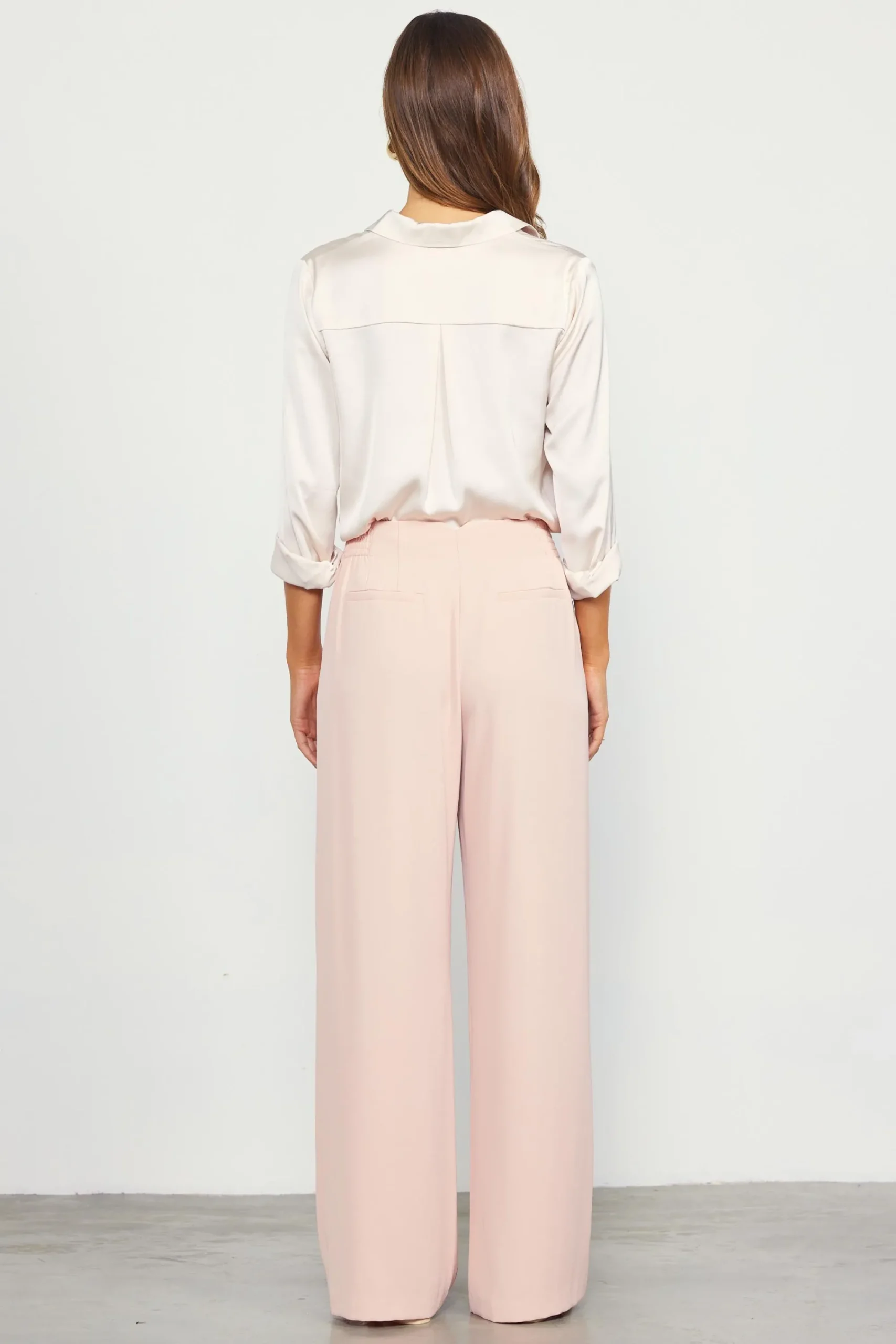 SKIES ARE BLUE Recycled Wide Leg Pants* Pants