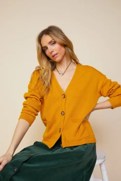 SKIES ARE BLUE Recycled Yarn Cardigan* Outerwear|Sweaters
