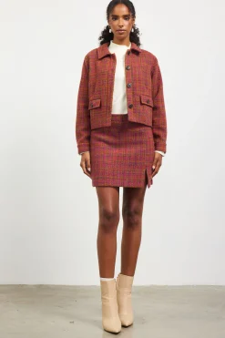 SKIES ARE BLUE Sienna Tweed Mini Skirt* Skirts
