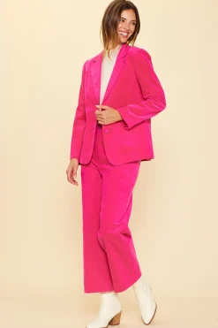 SKIES ARE BLUE Tailored Corduroy Blazer* Blazers