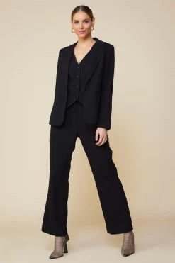 SKIES ARE BLUE Tailored Single Button Blazer* Blazers